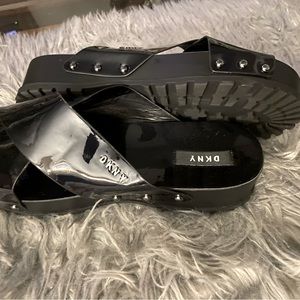 Black Patent Sandals